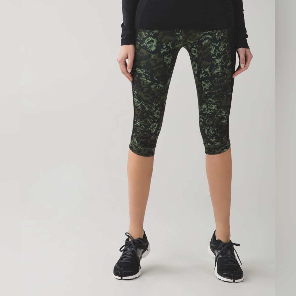 Lululemon Stop At Nothing Crop Leggings